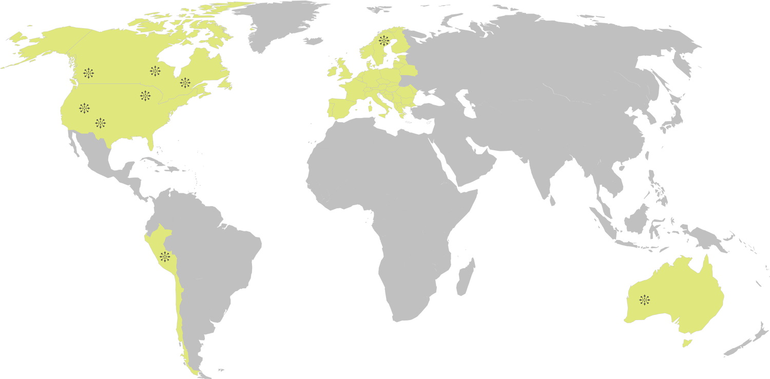 Target Jurisdictions